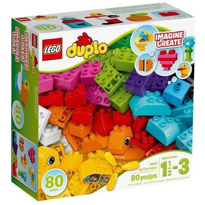 全新未拆正品 現貨 LEGO 樂高 積木DUPLO 得寶系列  10848 我的第一盒積木 My First Bricks