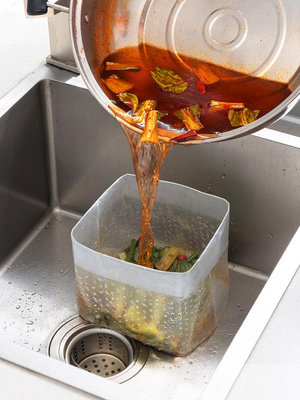 日本廚房水槽自立式垃圾袋水池過濾網袋剩菜剩飯瀝水袋大號30只裝