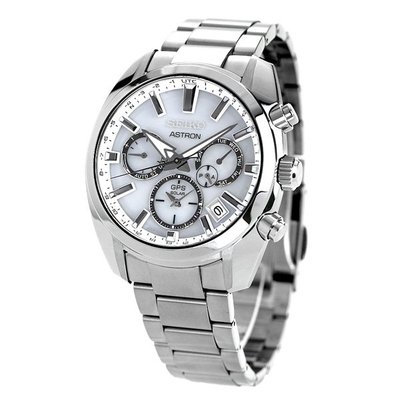 預購 SEIKO ASTRON SBXC047 精工錶 手錶 42mm GPS太陽能 白面盤 鋼錶帶 男錶女錶
