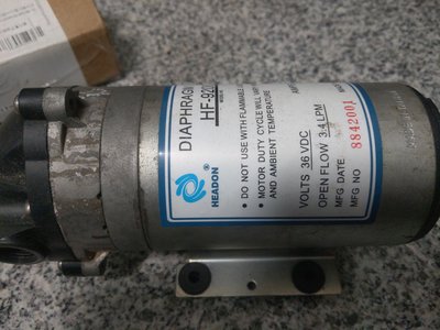 Ro 逆滲透 淨水器 過濾器 加壓專用馬達 (海登) HEADON HF-9200 中古良品