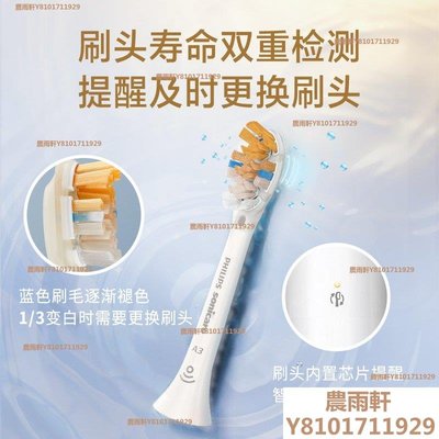 飛利浦Sonicare尊享系列智能高定電動牙刷刷頭HX9093適~特價農雨軒