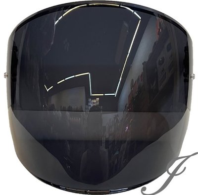 《JAP》OGK  KABUTO EXCEED 墨片 半罩原廠安全帽專用鏡片 抗UV400 耐磨抗刮