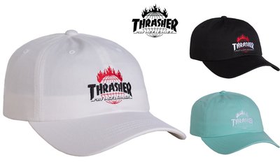 【超搶手】 全新正品 美牌 聯名 HUF x THRASHER TDS CURVE VISOR 6 PANEL 彎帽老帽