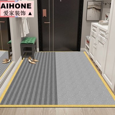 【熱賣精選】【AiHome】3mm 現代簡約pvc皮革地毯 可訂製 防水防滑 進門入戶門墊 玄關走廊蹭土地毯 廚房地毯防