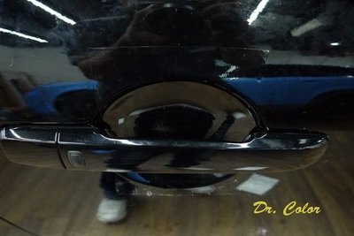 Dr. Color 玩色專業汽車包膜 Infiniti G37S 細紋自體修復透明犀牛皮_門碗