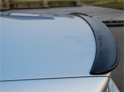 汽車配件 汽車尾翼 適用于寶馬E46碳纖尾翼 E46 E36小壓尾 E46兩門四門尾翼 定風翼