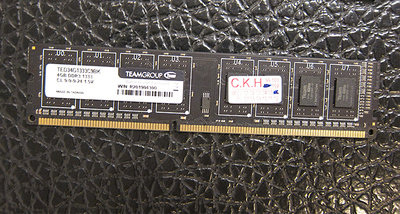 十銓 Team TED34G1333C9BK DDR3 4GB 桌上型記憶體