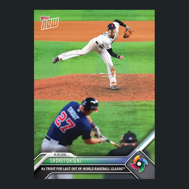 年中最低価格 大谷翔平 2023 MLB TOPPS NOW Card#683 その他