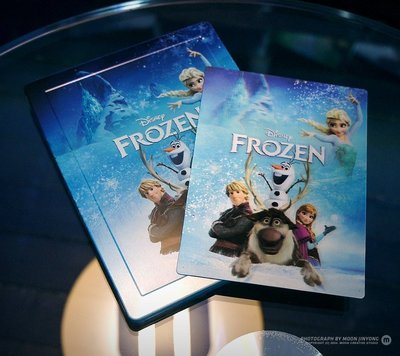毛毛小舖--藍光BD 冰雪奇緣 Frozen 3D+2D 幻彩限量鐵盒版