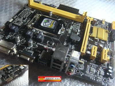 華碩 H81M-K 1150腳位 內建顯示 Intel H81晶片 4組SATA3 2組DDR3 USB3.0 五倍防護