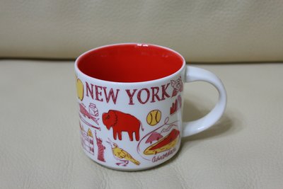 新款 星巴克 STARBUCKS 美國 New York 紐約 城市杯 城市馬克杯 馬克杯 咖啡杯 彩繪 收藏 BTS