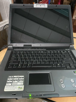 零件機 故障機 報帳機 asus  f5n 筆記型電腦 實機照