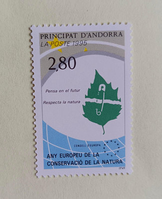歐洲法國郵票1995_Any Europeu de la Conservacio de la Natura