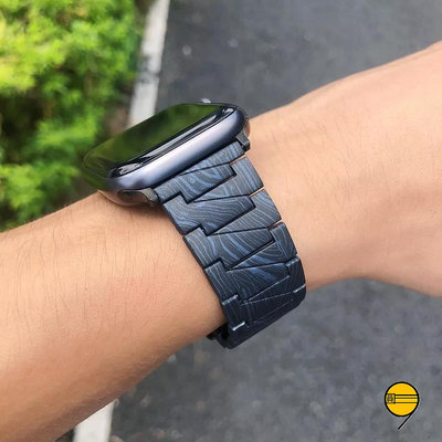 斑馬紋 不鏽鋼 適用於 Apple Watch 9 錶帶 8 7 6 5 SE 41mm 45mm 49mm蘋果手錶錶帶