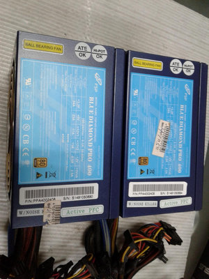 【 創憶電腦 】全漢FSP 400W 80 + 藍晶鑚 電源供應器 直購價 250元