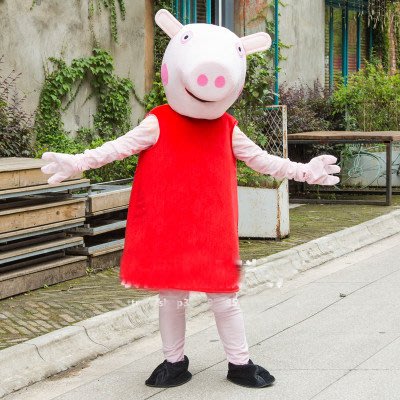 艾蜜莉戲劇表演服*佩佩豬人偶服裝/購買價$3000元/出租價$1000元
