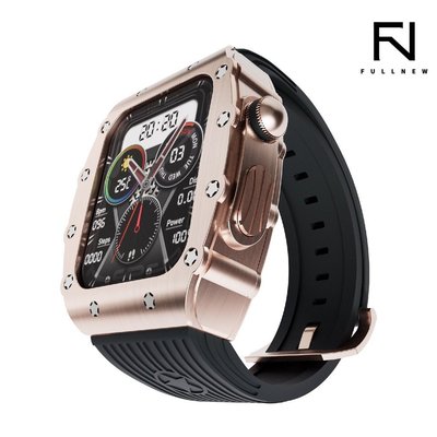 熱銷 蘋果Iwatch 手錶改裝錶殼 金屬套裝適用於Apple watch44mm/45mm現貨