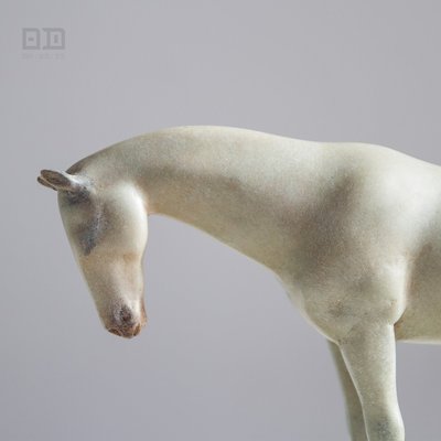 清華大學雕塑藝術家曹云作品青騅 雕塑藝術品擺件 中式馬擺件