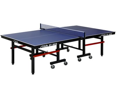 【STIGA】ST-922桌球桌/ 桌球檯/乒乓球桌 22mm /ST922附網架、桌拍及桌球