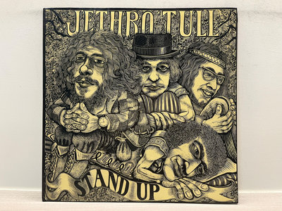 晨雨黑膠【西洋】美版,Chrysalis,摺頁"pop-up" of artists,1973版, Jethro Tull – Stand Up