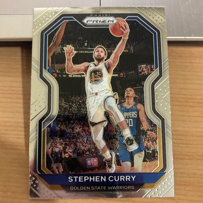 Stephen Curry prizm上籃卡