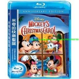 迪士尼 米奇的快樂聖誕 藍光 Mickey’s Christmas Carol BD