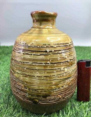 日本信樂燒 名家作 花瓶