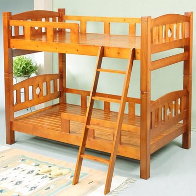 《百嘉美》歐尼爾3.5呎實木雙層床 BE2203 單人加人 單人床 兒童床