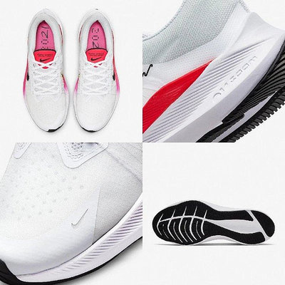 Nike Zoom Winflo8男鞋氣墊減震跑步鞋飛線運動鞋粉紅CW3419