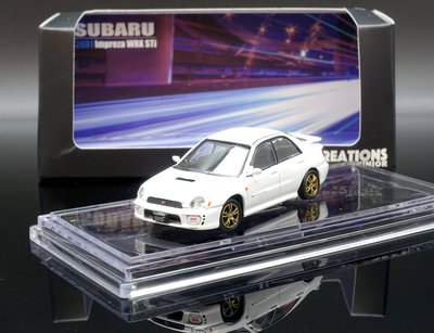 【M.A.S.H】現貨特價 BM 1/64 Subaru 2001 Impreza WRX 圓燈 white