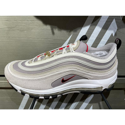 NIKE 慢跑鞋 男鞋 運動鞋 全掌氣墊 避震 AIR MAX 97 SE 米灰 DB0246-001