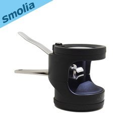 【風雅小舖】【Smolia Nail-日本品牌LED放大鏡指甲剪－LED照明/3.5倍放大/矽膠指甲墊/柔軟指墊