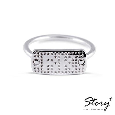 《 SilverFly銀火蟲銀飾 》STORY 真愛密碼-純銀訂製戒指