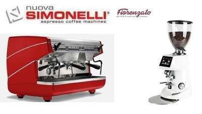 Nuova SIMONELLI APPIA2商用義式半自動咖啡機租送方案  含全套配件、F64E商用定量磨豆機、濾水設備