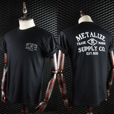 (I LOVE樂多)METALIZE METALIZE - "Spray-Paint T-shirt 短袖LOGO T桖