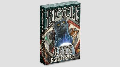 【天天魔法】【S1464】正宗原廠撲克牌~貓撲克牌~Bicycle Cats Playing Cards