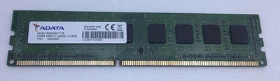 【冠丞3C】威剛 ADATA DDR3 1600 4G 桌上型 記憶體 ram-025