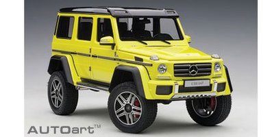 【鄭姐的店】AUTOart 1/18 MERCEDES-BENZ G500 4X4 2 黃色 模型車