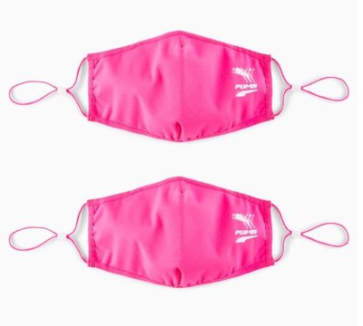 美國原裝進口 PUMA FACE MASK 粉紅色布料口罩(非醫療用口罩)單個裝 運動口罩 粉紅口罩