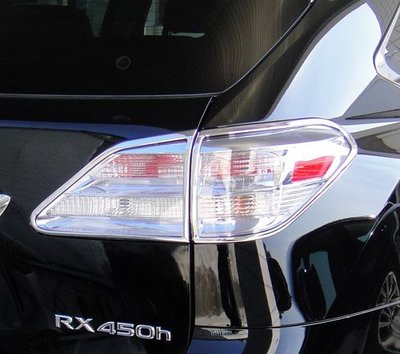 IDFR ODE 汽車精品 LEXUS RX350 06-12 鍍鉻後燈框 電鍍後燈框 3M雙面膠 直接黏貼 安裝簡易