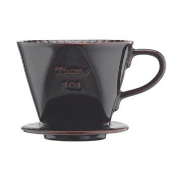 TIAMO HG5038 101 硬質白瓷 咖啡濾器組 咖啡 附量匙滴水盤