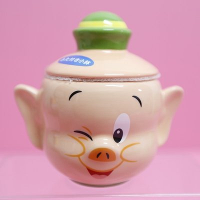 🌸Dona代購🌸現貨 日本迪士尼樂園限定 三隻小豬Fifer pig 茶碗蒸杯/馬克杯/杯子(含杯蓋)陶瓷 B33