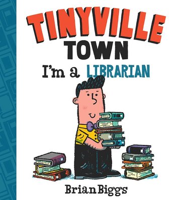 ＊小貝比的家＊TINYVILLE TOWN:I'M A LIBRARIAN/硬頁書/3~6歲/生涯規劃教育