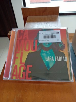 LARA FABIAN 蘿拉菲比安 - CAMOUFLAGE  專輯CD   全新未拆