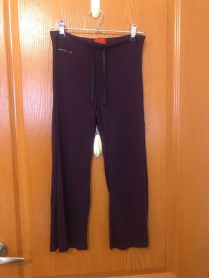 Kenzo Jungle 女童 柔軟舒適輕薄長褲（6A/6歲）深紫色，box2已降價