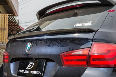 【政銓企業有限公司】BMW F11 全車系專用 抽真空 碳纖維 卡夢 中尾翼 中導流 後上尾翼 現貨供應528 535