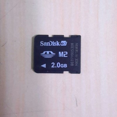 SanDisk M2 2GB 記憶卡   直購價：89元