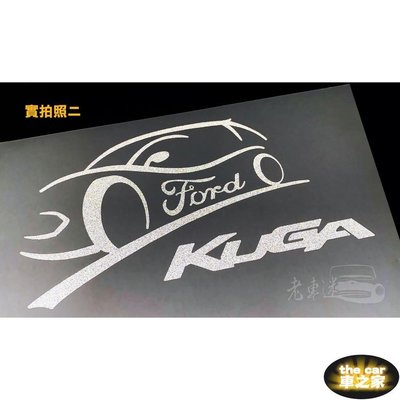 【老車迷】福特 Ford 反光車貼 防水貼紙 (四門/五門) (fiesta focus kuga active) *-汽車館