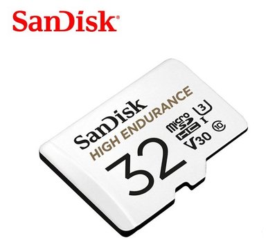 《SUNLINK》SANDISK High Endurance  32G 32GB U3 行車/監控 高耐用記憶卡