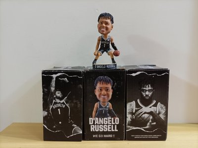 NBA 籃網隊 D'Angelo Russell 搖頭公仔 SGA FOCO 美版 正版 限量 麥法蘭 湖人隊 灰狼隊